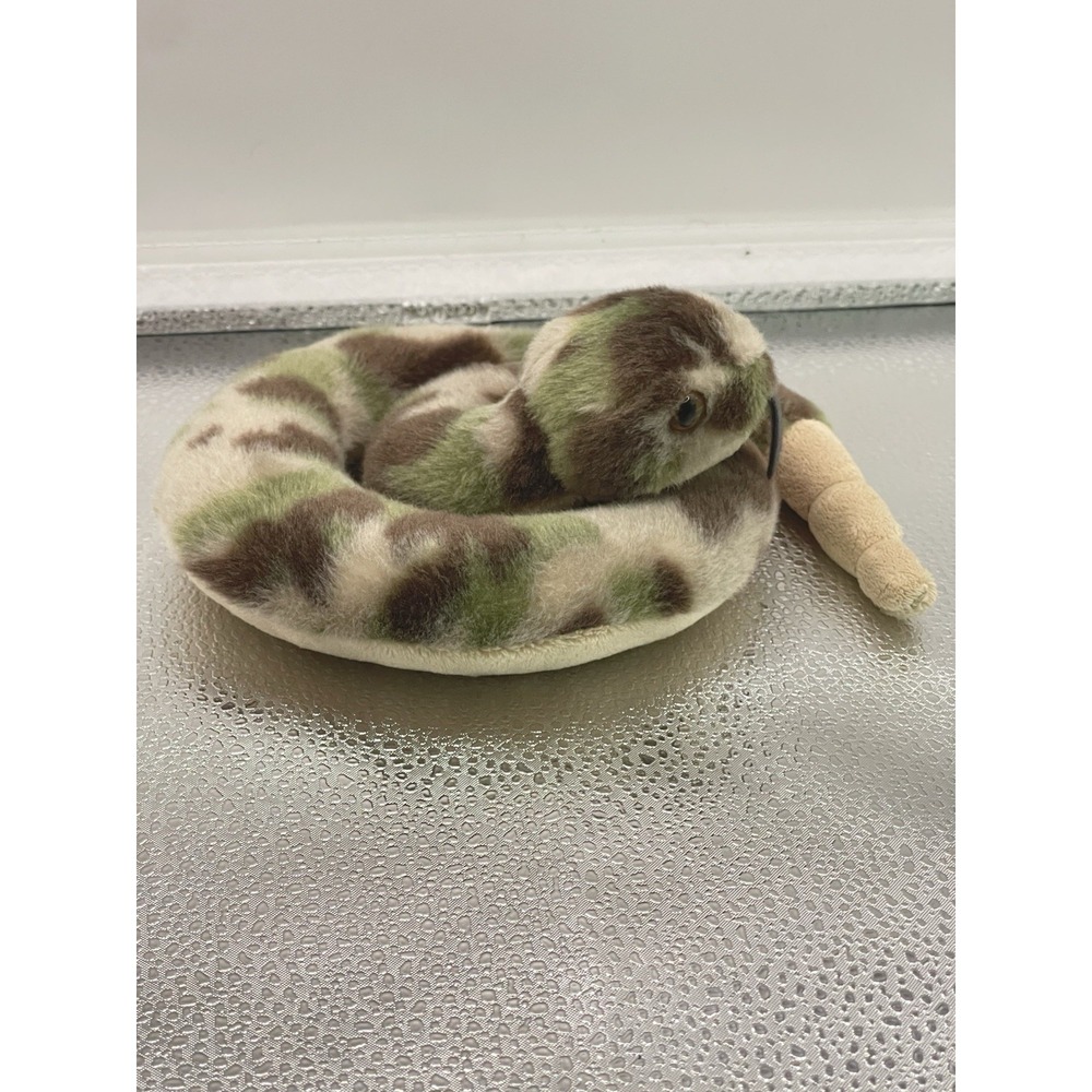 Aurora World Plush - Mini Flopsie -‎ RUSE RATTLESNAKE (8 inch) Bin M